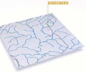 3d view of Diansakro