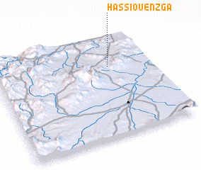 3d view of Hassi Ouenzga