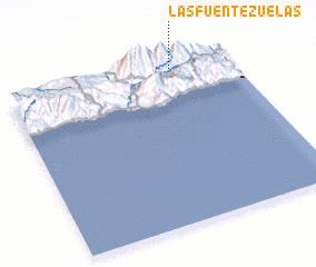 3d view of Las Fuentezuelas