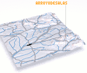 3d view of Arroyo de Salas