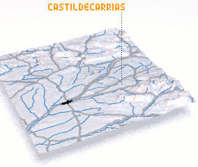 3d view of Castil de Carrias