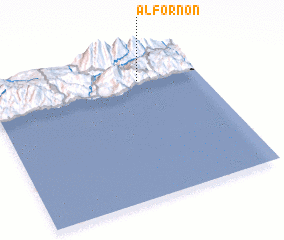 3d view of Alfornón