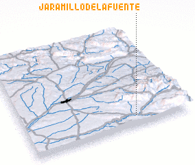 3d view of Jaramillo de la Fuente