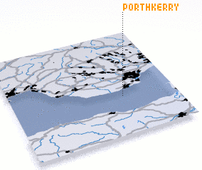 3d view of Porthkerry