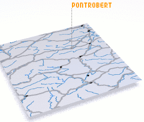 3d view of Pont-Robert