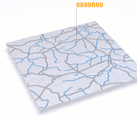 3d view of Okounou