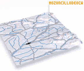 3d view of Mozoncillo de Oca