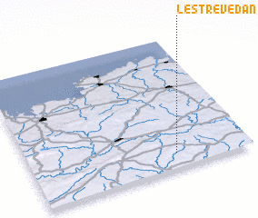 3d view of Lestrévédan