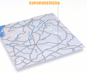 3d view of Koporokénié Na