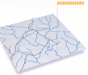 3d view of Akakomoékro