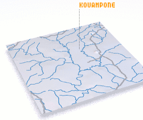 3d view of Kouamponé