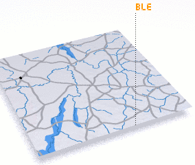 3d view of Blé