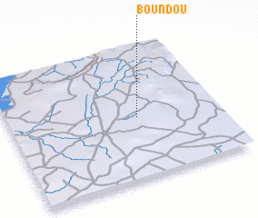 3d view of Boundou