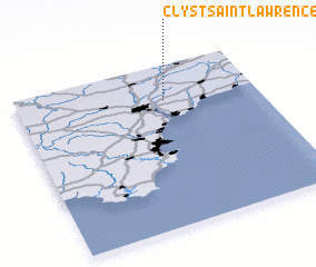 3d view of Clyst Saint Lawrence