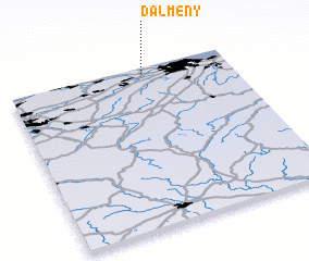 3d view of Dalmeny