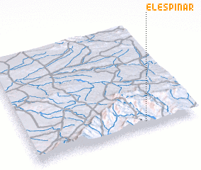 3d view of El Espinar