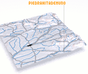 3d view of Piedrahita de Muñó