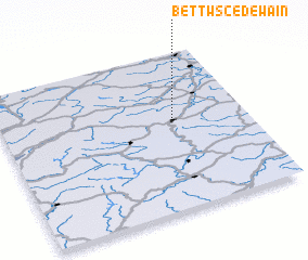 3d view of Bettws Cedewain