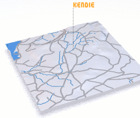 3d view of Kendié