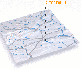 3d view of Aït Fetouli