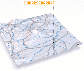 3d view of Douar Sebarhat