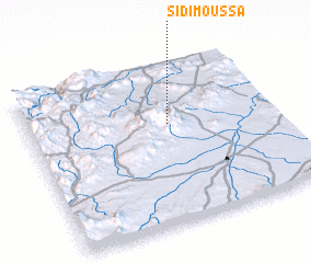 3d view of Sidi Moussa