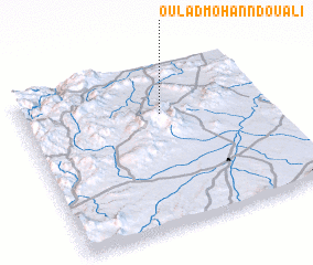 3d view of Oulad Mohannd Ou-ʼAli
