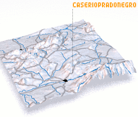 3d view of Caserío Prado Negro