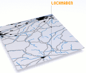 3d view of Lochmaben