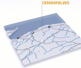 3d view of Crook of Alves