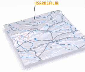 3d view of Ksar Defilia