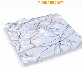 3d view of Sidi Bouhades