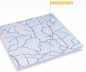 3d view of Konogo-Ndri