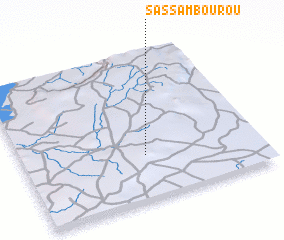 3d view of Sassambourou