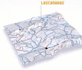 3d view of Las Cañadas