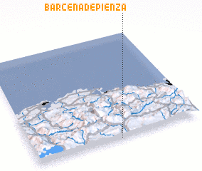 3d view of Bárcena de Pienza