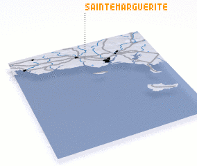 3d view of Sainte-Marguerite