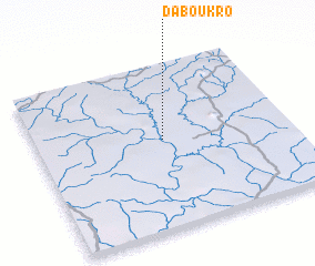 3d view of Daboukro