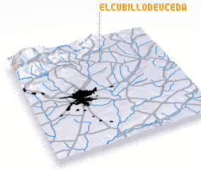 3d view of El Cubillo de Uceda