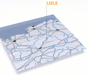 3d view of LʼIsle