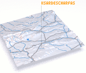 3d view of Ksar des Charfas