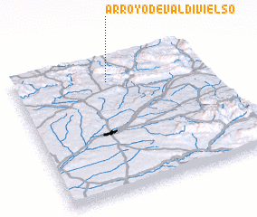 3d view of Arroyo de Valdivielso