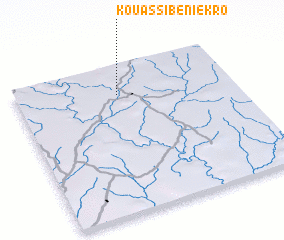 3d view of Kouassi-Béniékro