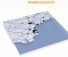 3d view of Brampford Speke