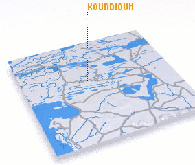 3d view of Koundioum