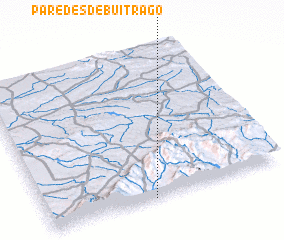 3d view of Paredes de Buitrago