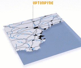 3d view of Upton Pyne