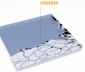 3d view of Dinorben