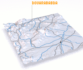 3d view of Douar Ababda