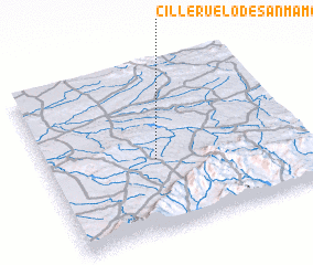 3d view of Cilleruelo de San Mamés